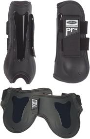 img 1 attached to 🐴 Lami-Cell Pro-Air Equine Boot Set/4 in Black for Horses