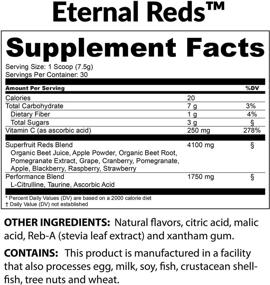 img 3 attached to 🍒 BioTrust Eternal Reds: Berry Flavor Red Superfoods Powder - Enhances Circulation, Energy, and Stamina, No Added Sugar or Caffeine, Naturally Flavored and Sweetened (30 Servings)