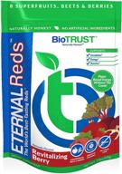 🍒 biotrust eternal reds: berry flavor red superfoods powder - enhances circulation, energy, and stamina, no added sugar or caffeine, naturally flavored and sweetened (30 servings) logo