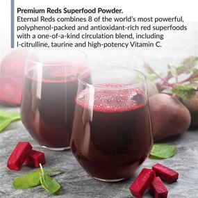 img 2 attached to 🍒 BioTrust Eternal Reds: Berry Flavor Red Superfoods Powder - Enhances Circulation, Energy, and Stamina, No Added Sugar or Caffeine, Naturally Flavored and Sweetened (30 Servings)