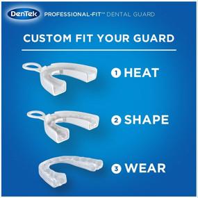 img 3 attached to DenTek Professional-Fit Dental Guard: Maximum Protection for Teeth Grinding - 1 Count