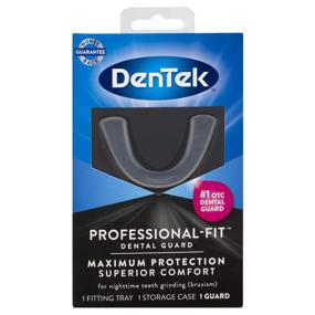 img 4 attached to DenTek Professional-Fit Dental Guard: Maximum Protection for Teeth Grinding - 1 Count