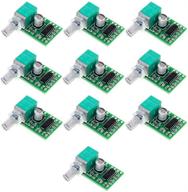 🔊 acxico 10pcs mini pam8403 dc 5v power audio amplifier board digital power amp module 2 channel 3w+3w volume control with potentiometer" - slightly optimized version: "acxico 10pcs mini pam8403 dc 5v power audio amplifier board | digital power amp module | 2 channel 3w+3w | volume control with potentiometer logo