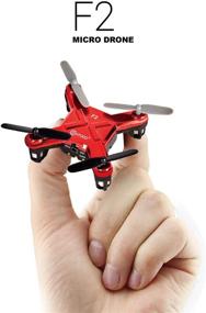 img 3 attached to 🚁 Contixo Mini Pocket Drone 4CH 6 Axis Gyro RC Micro Quadcopter with 3D Flip, Intelligent Fixed Altitude (Hover Mode) - Enhancing SEO