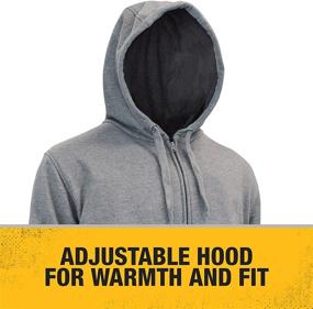 img 1 attached to 👕 DEWALT Heated Hoodie Gray - DCHJ080B-S