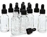 🧴 clear glass dropper bottles by vivaplex logo
