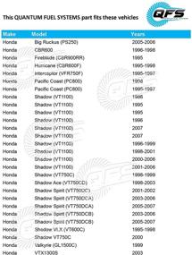 img 1 attached to 🛵 Замена топливного насоса HFP-181-010 для Honda Shadow 750 VT750 (1998-2007) | Прямые замены для 16710-MBA-612, 16710-MBA-611: Купить сейчас!