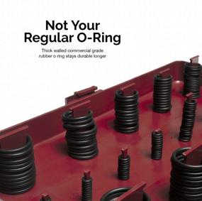 img 3 attached to 🔧 Maximize Performance with the Neiko Tools 407-Piece Rubber O-Ring Assortment Kit - 32 SAE Sizes
