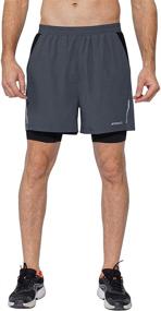 img 3 attached to Спортивная одежда для мужчин "AODULO Workout Stretch Moisture Football