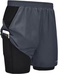 img 4 attached to Спортивная одежда для мужчин "AODULO Workout Stretch Moisture Football