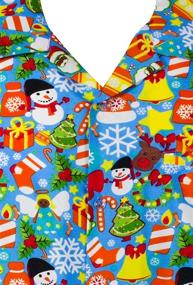 img 2 attached to 🎅 Funky Hawaiian Shirt Christmas Gingerbread Men's Shirts