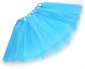 img 3 attached to Ballet Birthday Dress Skirts: Anleolife Girls' Clothing Collection