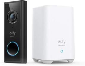 img 4 attached to 🔔 Eufy Security Video Doorbell Kit - Battery-Powered, 2K Resolution, 180-Day Battery Life, Encrypted Local Storage, No Monthly Fees, HomeBase with Strong Wi-Fi and Integrated Storage