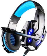 🎧 gaming headset for xbox one, ps4, ps5, pc - stereo surround sound, noise cancelling with mic & led light - compatible with xbox one, ps4, ps5, pc логотип