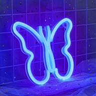 🦋 ifreelife neon sign: butterfly wall art decor with led night light for bedroom, teen girls room, man cave, bar, wedding – trendy, aesthetic styling логотип