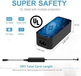 img 3 attached to UL Listed AC Charger for Asus Chromebook C202SA C202S C202 - Laptop Power Supply Adapter Cord