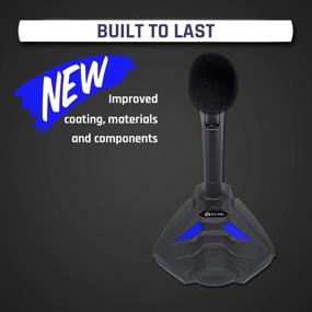 img 1 attached to 🎙️ KLIM Voice V2 USB Gaming Microphone with Enhanced Sound Quality | 2021 Edition | Ideal for Gaming, Recording, Speech Recognition, Streaming, YouTube Podcast | Compatible with PC, Mac, PS4 | Blue Mic