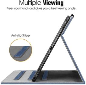 img 1 attached to 📱 Fintie 10.5 Samsung Galaxy Tab S5e Case 2019, SM-T720/T725/T727 Model - Multi-Angle Viewing Stand Cover with Pocket, Auto Sleep Wake Feature, Indigo