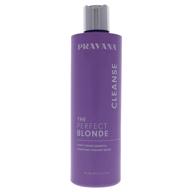 🔮 pravana the perfect blonde purple toning hair shampoo 10.1 oz - sulfate free: achieve your ideal blonde shade! logo