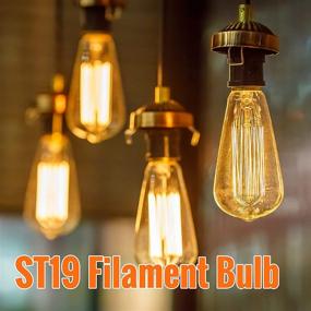 img 3 attached to 💡 Dimmable Waterproof Filament Lighting for Restaurants