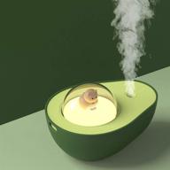 shangsky mini usb humidifier: avocado shape with night light & cat crystal ball - perfect gift for family and friends logo