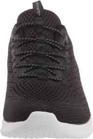 img 3 attached to 👟 Comfortable and Stylish Skechers Ladies UltraFlex Bungee Black Women's Shoes - Perfect for Any Occasion!