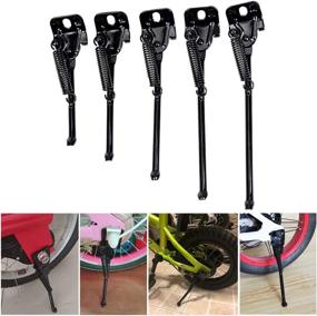 img 1 attached to 🚲 Wiiyita Bike Kickstand: Sturdy Support Foot for Kids and Adults Bicycles - 12, 14, 16, 18, 20 Inch Parking Stand