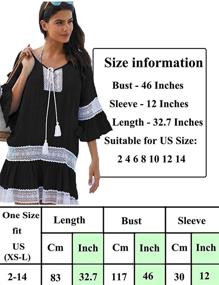 img 2 attached to Bsubseach Pleated Swimsuit: Stylish Beachwear for Women's Clothing, Swimsuits, and Cover Ups