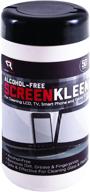 🧽 alcohol-free screenkleen by read right - 50 wipes per tub (rr1491) logo