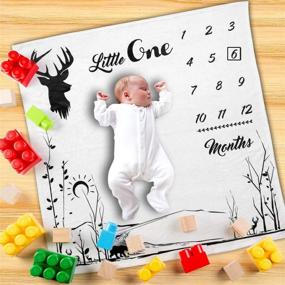 img 3 attached to Коврик для милых малышей "Rockabye Resources Baby Milestone Blanket