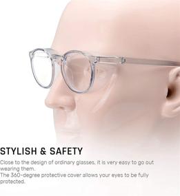 img 3 attached to TOREGE Protection Fashionable Glasses Resistant Occupational Health & Safety Products