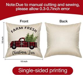 img 2 attached to Pantula Christmas Pillowcase Farmhouse Decorations