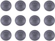 🧠 tvoip set of 12 metal domineering skull buttons for casual suits, windbreakers - 25mm casual button pack logo