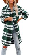 brushed shacket peacoat oversized jackets women's clothing and coats, jackets & vests logo