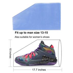 img 3 attached to Ultimate 10X17Inches Sneaker Protector: Guaranteed Effective Against Yellowing