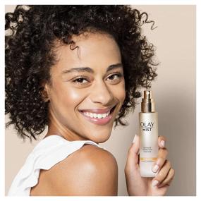 img 2 attached to Revitalize and Hydrate Your Skin with Olay Face Hydrating Facial Spray Essence: Energizing Vitamin C Mist with Bergamot
