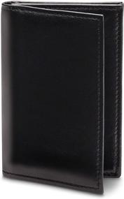 img 4 attached to 👜 Bosca Leather Collection: Gusseted Card Black Men's Accessories - The Ultimate Stylish and Organized Wallet Solution