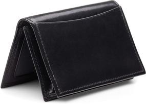 img 3 attached to 👜 Bosca Leather Collection: Gusseted Card Black Men's Accessories - The Ultimate Stylish and Organized Wallet Solution