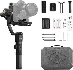 img 4 attached to 📷 Zhiyun Crane 2S: The Ultimate 3-Axis Handheld Gimbal Stabilizer for DSLR Cameras - Sony, Nikon, Canon, Panasonic LUMIX, BMPCC 6K Compatible