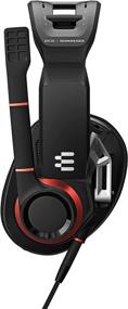img 3 attached to 🎧 EPOS I SENNHEISER GSP 500: Superior Gaming Headset with Noise-Cancelling Mic, Adjustable Headband, and Versatile Compatibility – Pro Black/Red