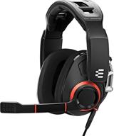 🎧 epos i sennheiser gsp 500: superior gaming headset with noise-cancelling mic, adjustable headband, and versatile compatibility – pro black/red logo