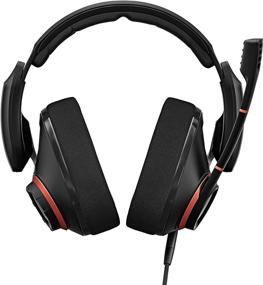 img 2 attached to 🎧 EPOS I SENNHEISER GSP 500: Superior Gaming Headset with Noise-Cancelling Mic, Adjustable Headband, and Versatile Compatibility – Pro Black/Red