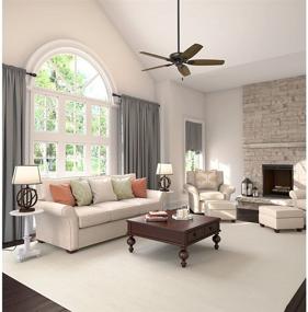 img 1 attached to 🏡✨ Hunter Fan Company 53242 Builder Elite Modern 52 Inch Ultra Quiet Indoor Home Ceiling Fan - New Bronze Finish