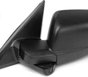 img 3 attached to DNA Motoring TWM-037-OE-T888-BK-L Left Driver Side Powered Heated Defroster Towing Mirror with Turn Signal & Puddle Light - Compatible with 09-16 Ram 1500/10-16 Ram 2500 3500 4500 5500