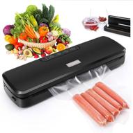 food saver vacuum sealer: dry & moist modes, built-in cutter, water groove, bags included логотип