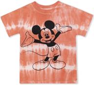 🌈 adorable disney mickey mouse tie dye shirts for toddler boys, kids mickey mouse clothes - perfect for the little ones! logo