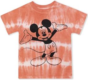 img 1 attached to 🌈 Adorable Disney Mickey Mouse Tie Dye Shirts for Toddler Boys, Kids Mickey Mouse Clothes - Perfect for the Little Ones!