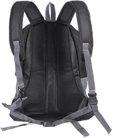 img 3 attached to BEIKOTT Cat Backpack Carriers: Ventilate Head 🐈 Out Design for Travel, Hiking & Outdoor Adventures