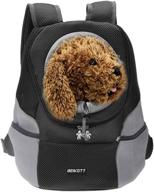 beikott cat backpack carriers: ventilate head 🐈 out design for travel, hiking & outdoor adventures logo