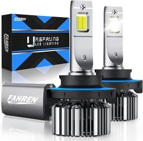 img 4 attached to 🔦 9008/H13 LED Headlight Bulbs, 12000 Lumens 6500K Cool White Super Bright Conversion Kit, High Beam/Low Beam Light, IP68 Waterproof - Pack of 2